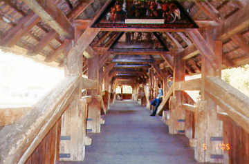 Spreuerbrücke. Photo by Lisette Keating May, 2005